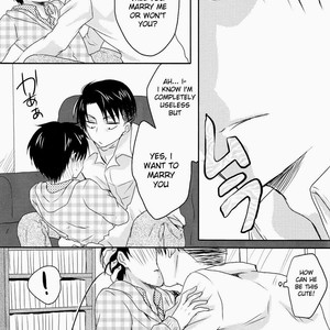 [Callot! chiko nagino] Mangetsu no Yoru ni – Attack on Titan dj [Eng] – Gay Manga sex 46