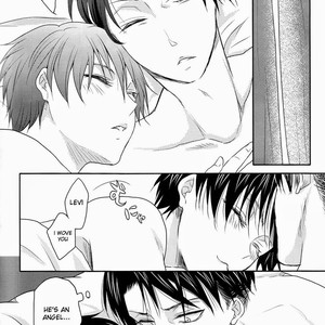 [Callot! chiko nagino] Mangetsu no Yoru ni – Attack on Titan dj [Eng] – Gay Manga sex 53
