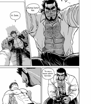 [Chijimetaro] Blue Ogre Holiday [Esp] – Gay Manga sex 12