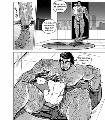 [Chijimetaro] Blue Ogre Holiday [Esp] – Gay Manga sex 31