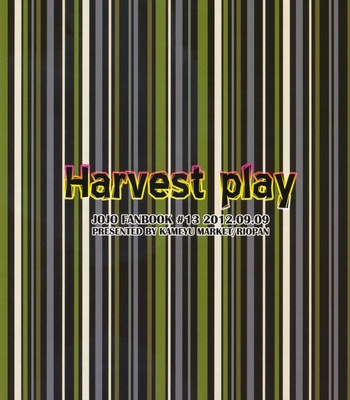 [KAMEYU MARKET (Riopan)] Harvest Play – JoJo dj [JP] – Gay Manga sex 27