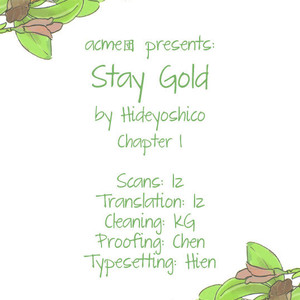 Gay Manga - [Hideyoshico] Stay Gold (update c.16) [Eng] – Gay Manga