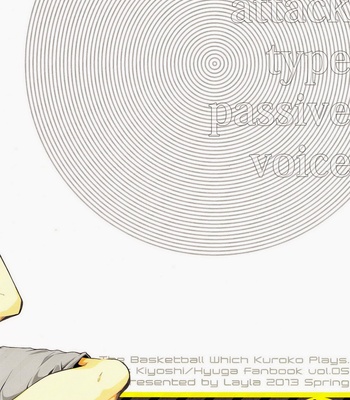 [Layla] Nocturnal Attack Type Passive Voice – Kuroko no Basuke dj [JP] – Gay Manga sex 2