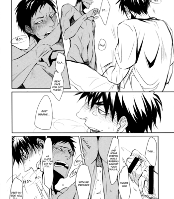 [Kiminama/ Rokuro] Kuroko no Basuke dj – What You Feel Is What I Feel [Eng] – Gay Manga sex 17