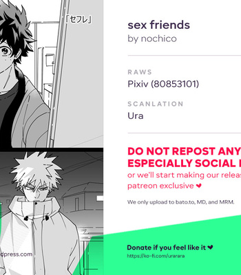 Gay Manga - [nochico] Sex Friends – My Hero Academia dj [Eng] – Gay Manga