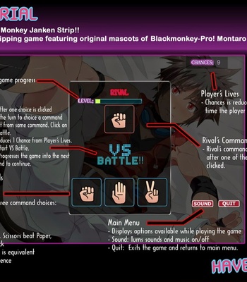 [Black Monkey] monkey JANKEN strip (Story Uncensored) [Eng] – Gay Manga sex 4