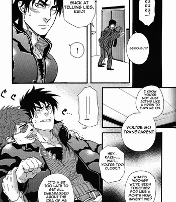[$10,000 HIROMI] Dependance – Kaiji dj [Eng] – Gay Manga sex 9