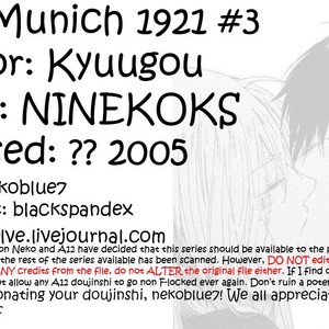 [NINEKOKS (Kyuugou)] Fullmetal Alchemist dj – Munich 1921 [Eng] – Gay Manga sex 110