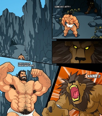 [Mauleo] Hercules VS Nemean Lion [Eng] – Gay Manga thumbnail 001