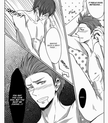 [Hachisu/ OKUYO Saya] Free! dj – Mikoshiba Overflow [Eng] – Gay Manga sex 10