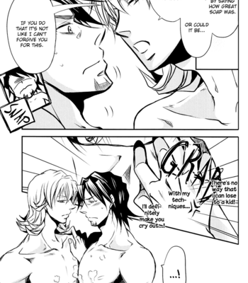[Cassis] Tiger & Bunny dj – Bathroom e Youkoso [Eng] – Gay Manga sex 18
