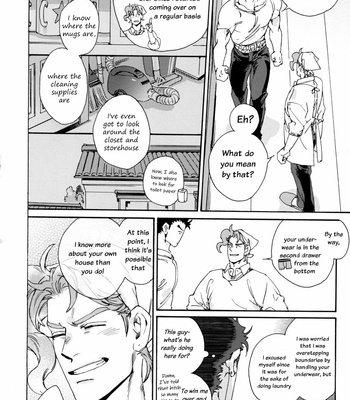 [Ni] Maid in the Kujo Family – Jojo’s Bizarre Adventure dj [Eng] – Gay Manga sex 12