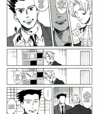 [hizyoguchi/ Hinankeiro] L.I.P – Ace Attorney dj [Eng] – Gay Manga sex 5