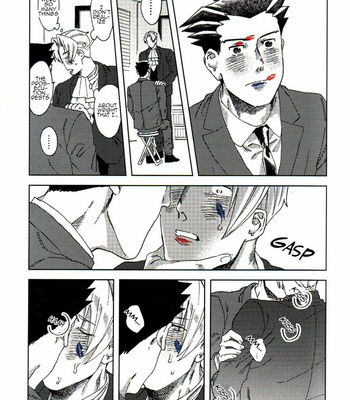 [hizyoguchi/ Hinankeiro] L.I.P – Ace Attorney dj [Eng] – Gay Manga sex 12