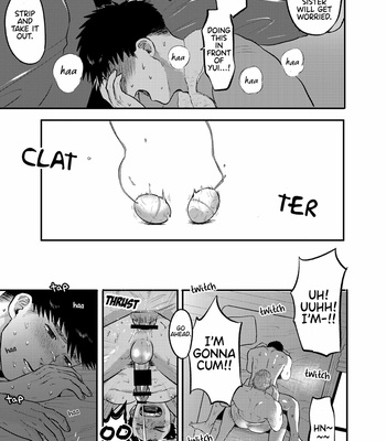 [Yumeno (Tanuki no Tama bukuro)] I’ll Take You Instead Of Your Little Sister – Imouto no Kawari wa Omae ga Ii [Eng] – Gay Manga sex 33