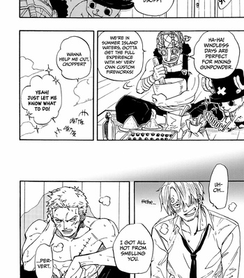 [gladiolus/ tsurugi] HEAT – One Piece dj [Eng] – Gay Manga sex 6