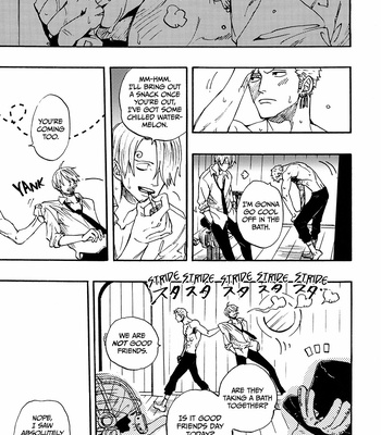 [gladiolus/ tsurugi] HEAT – One Piece dj [Eng] – Gay Manga sex 7
