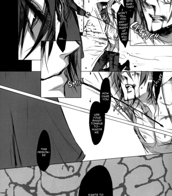 [Harigane Colse/ Inose]  Togainu no Chi dj – Cruel Restraint [Eng] – Gay Manga sex 10