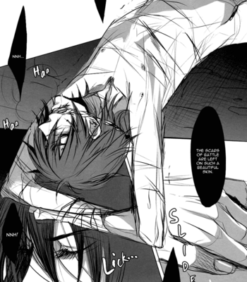 [Harigane Colse/ Inose]  Togainu no Chi dj – Cruel Restraint [Eng] – Gay Manga sex 11
