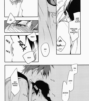 [ABee/ Hachi Fujiko] Free! dj – Makoto no megane wa eroero megane [Eng] – Gay Manga sex 11