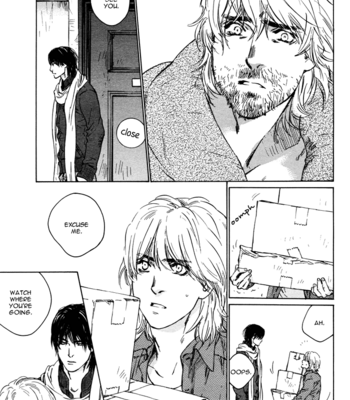 [Kamuro Akira & Takao Hiroi] Sangatsu Boujitsu, Kuma o Hirotta [Eng] – Gay Manga sex 16