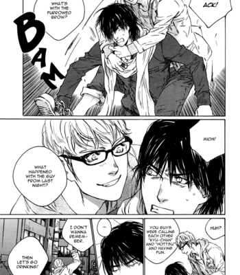 [Kamuro Akira & Takao Hiroi] Sangatsu Boujitsu, Kuma o Hirotta [Eng] – Gay Manga sex 38