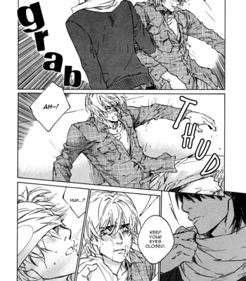 [Kamuro Akira & Takao Hiroi] Sangatsu Boujitsu, Kuma o Hirotta [Eng] – Gay Manga sex 82