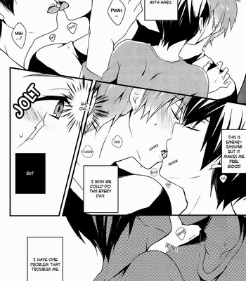 [96。(Kurokuma)] Makoto ni Kisu wo shitara – Free! dj [Eng/JP] – Gay Manga sex 7