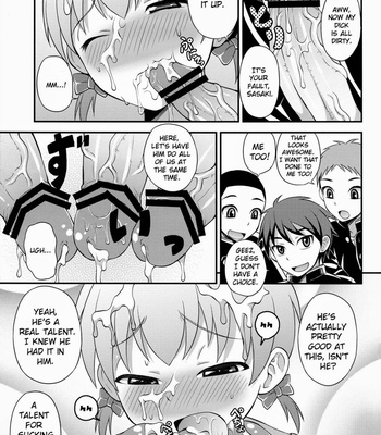 [Datsuryoku Kenkyuukai] The Class President Is Taking It for the Team [Eng] – Gay Manga sex 11