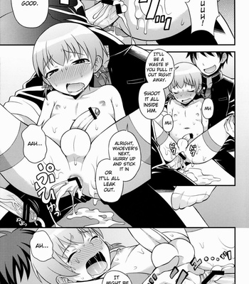 [Datsuryoku Kenkyuukai] The Class President Is Taking It for the Team [Eng] – Gay Manga sex 25