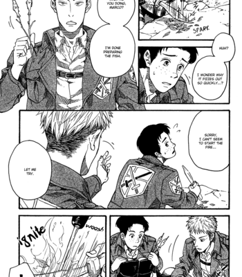 [MASCARA/Aki Ogami] Survival – Shingeki no Kyojin dj [Eng] – Gay Manga sex 13