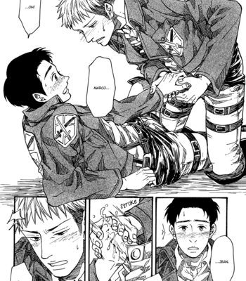 [MASCARA/Aki Ogami] Survival – Shingeki no Kyojin dj [Eng] – Gay Manga sex 44