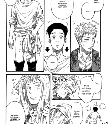 [MASCARA/Aki Ogami] Survival – Shingeki no Kyojin dj [Eng] – Gay Manga sex 50