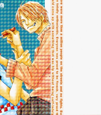 [Saruya Hachi] One Piece dj – As Like As Two Peas [Eng] – Gay Manga thumbnail 001