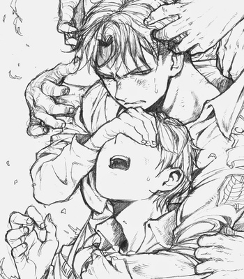 Mimi o fusaide me o tojite – Shingeki no Kyojin dj [JP] – Gay Manga sex 2