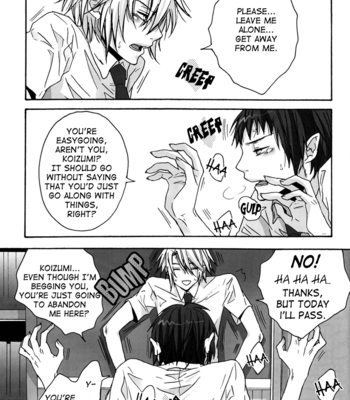 [Zerohaku] Hey! Koizumi, Let Me Bite You! – The Melancholy of Haruhi Suzumiya [Eng] – Gay Manga sex 2