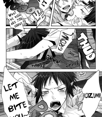 [Zerohaku] Hey! Koizumi, Let Me Bite You! – The Melancholy of Haruhi Suzumiya [Eng] – Gay Manga sex 4