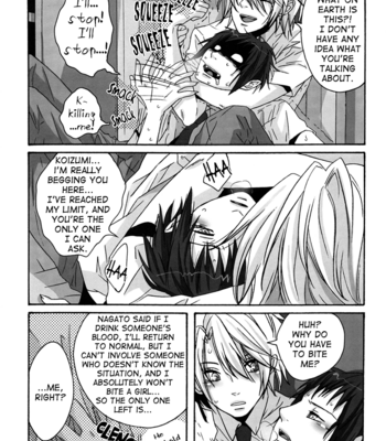 [Zerohaku] Hey! Koizumi, Let Me Bite You! – The Melancholy of Haruhi Suzumiya [Eng] – Gay Manga sex 9