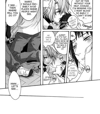 [Zerohaku] Hey! Koizumi, Let Me Bite You! – The Melancholy of Haruhi Suzumiya [Eng] – Gay Manga sex 10