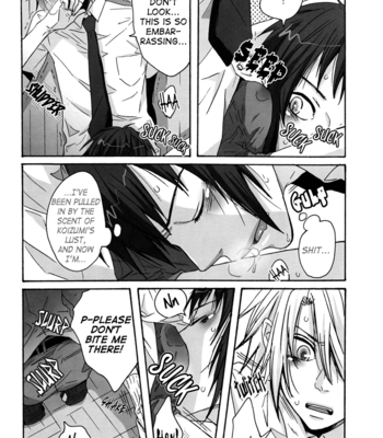 [Zerohaku] Hey! Koizumi, Let Me Bite You! – The Melancholy of Haruhi Suzumiya [Eng] – Gay Manga sex 14