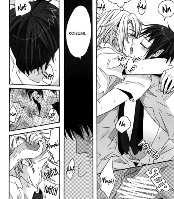 [Zerohaku] Hey! Koizumi, Let Me Bite You! – The Melancholy of Haruhi Suzumiya [Eng] – Gay Manga sex 16