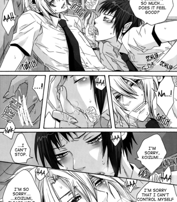 [Zerohaku] Hey! Koizumi, Let Me Bite You! – The Melancholy of Haruhi Suzumiya [Eng] – Gay Manga sex 20
