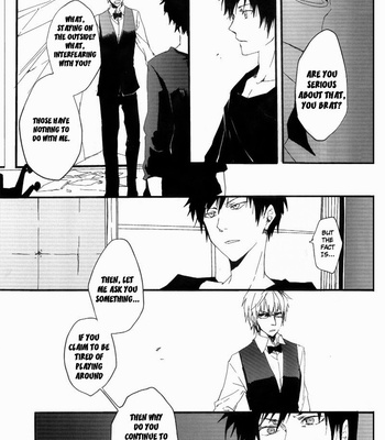 [Sumeragi Sora] Durarara dj – Shizaya Fukakutei Youso Kiken Shingou [Eng] – Gay Manga sex 10