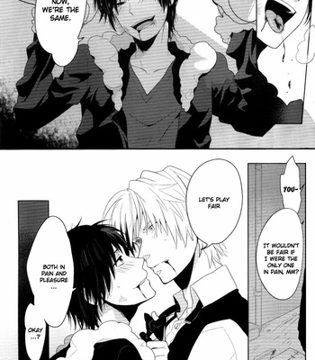 [Sumeragi Sora] Durarara dj – Shizaya Fukakutei Youso Kiken Shingou [Eng] – Gay Manga sex 30