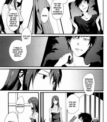 [Sumeragi Sora] Durarara dj – Shizaya Fukakutei Youso Kiken Shingou [Eng] – Gay Manga sex 4