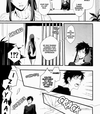 [Sumeragi Sora] Durarara dj – Shizaya Fukakutei Youso Kiken Shingou [Eng] – Gay Manga sex 7