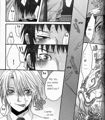 [Zero Haku/ FUJI Mako] The Melancholy of Haruhi Suzumiya dj – Pink! [Eng] – Gay Manga sex 12