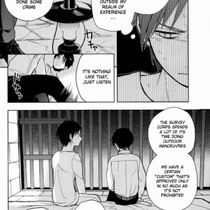 [Toki no Koji] Shingeki no Kyojin dj – Sore Igai wa Hito ka, Iya ka [Eng] – Gay Manga sex 17