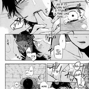 [Toki no Koji] Shingeki no Kyojin dj – Sore Igai wa Hito ka, Iya ka [Eng] – Gay Manga sex 35