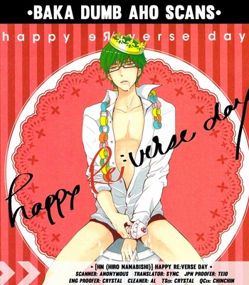 Gay Manga - [hn/Hiro Nanabishi] happy Re:verse day – Kuroko no Basuke dj [Eng] – Gay Manga